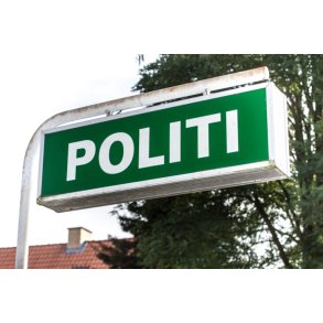 Lys skilte stander model