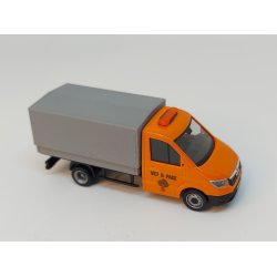 MAN TGE Vej &amp; Park vogn med kort lad &amp; ruf