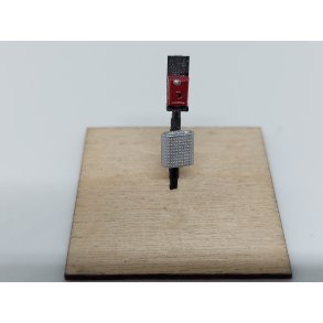 Klippekort stander rd DSB - enkelt uden lys