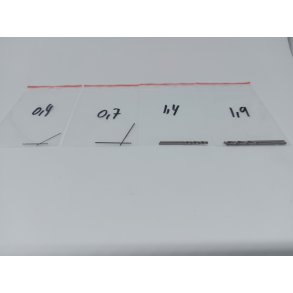 Minibor - st med 8 stk bor