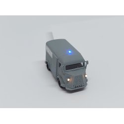 Citron HY transportvogn i gr - hvid tekst