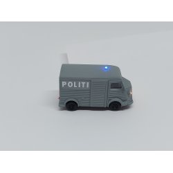 Citron HY transportvogn i gr - hvid tekst