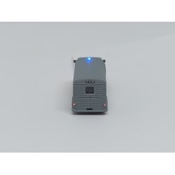 Citron HY transportvogn i gr - hvid tekst