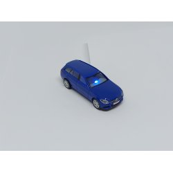 Mercedes-Benz C-klasse civilvogn i bl udgave