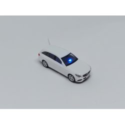 Mercedes-Benz C-klasse civilvogn i hvid udgave