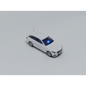 Mercedes-Benz C-klasse civilvogn i hvid udgave