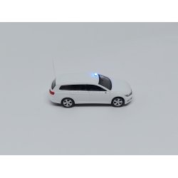 Politi civilvogn VW Passat i hvid udgave