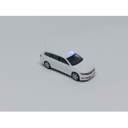 Politi civilvogn VW Passat i hvid udgave