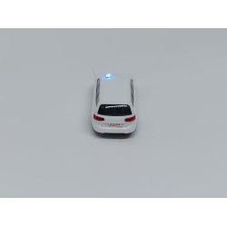 Politi civilvogn VW Passat i hvid udgave