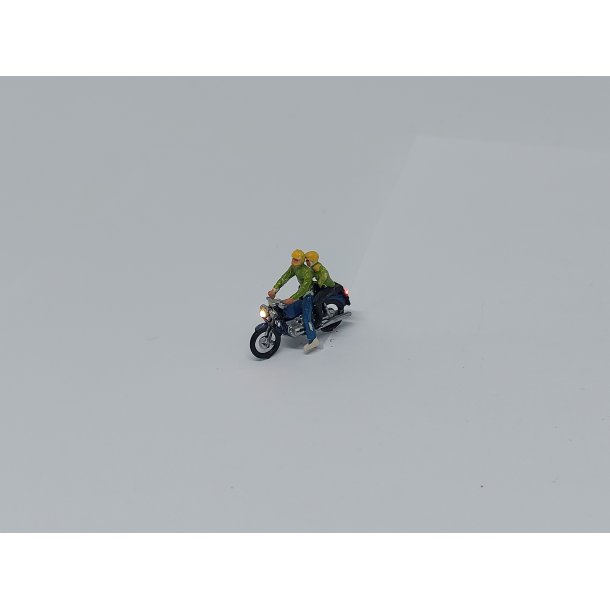 Motorcykel med lys 