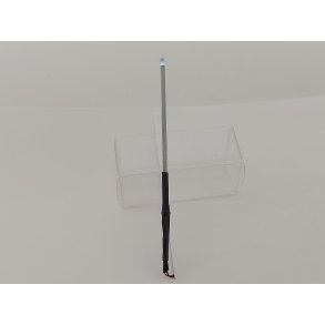 Togvejs signal enkelt stander - hvidt lys