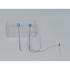 Fodgngersignaler (2 stk) med lys