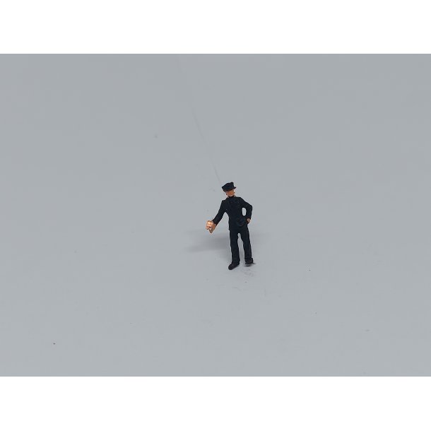 Figur med blinkende lys, rdt lys, lav position