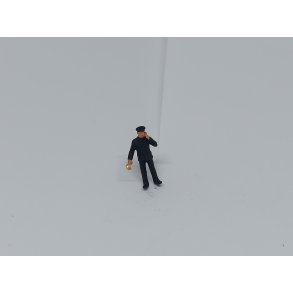 Figur med blinkende lys, gult lys, lav position