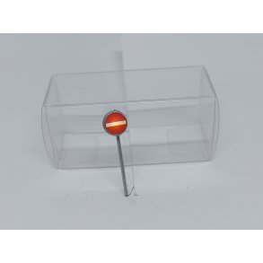 Trafik skilt med lys - indkrsel forbudt