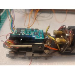 Montage af Mrklin 60906 dekoder p Long lokomotiver