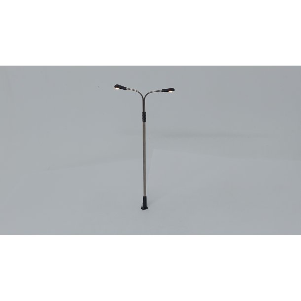 Perron lamper i 4 stk pakning med varmt hvidt lys