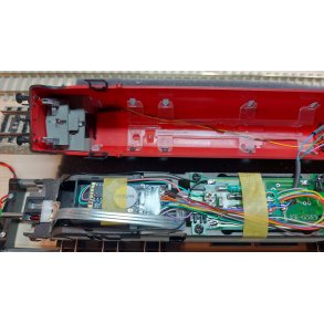 Indbygning af alm digital lyddekoder i lokomotiv